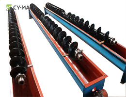 U shaped screw conveyor